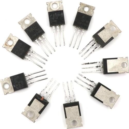 10pcs NEW IRF740 IRF 740 Power MOSFET 10A 400V TO-220