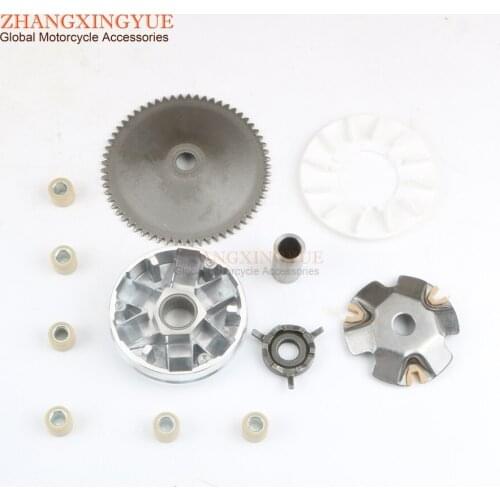 50cc Front Drive Variator Clutch Assembly for SUKIDA Dolphin Roma Sprint-10/12 50 Venus GY6 50cc 139QMB 4T