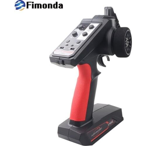 AX6S 4CH 2.4GHz RC Car Controller Digital Radio Remote Control Transimitter With Receiver For RC Crawler Car SCX10 TRX4 RC Boat