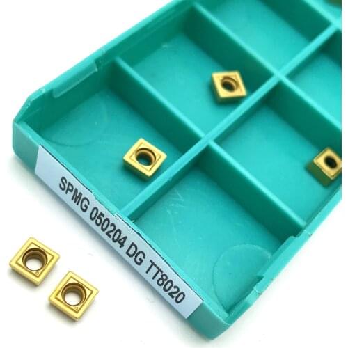 SPMG050204 DG TT8020 Carbide Insert Turning Tool Turning Milling Cutter CNC Cutting Tool Cutting SPMG 050204 U drill inserts