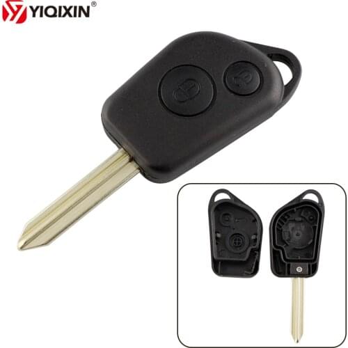 YIQIXIN 2 Button Remote Replace Key Shell For Citroen Elysee Saxo Xsara Picasso Berlingo For PEUGEOT 306 307 406