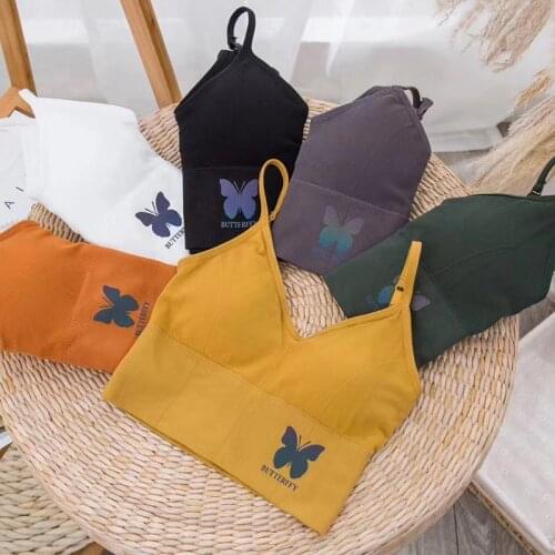 Women Sexy Crop Tops Seamless Push Up Bra with Chest Pad Female Tube Top Sports Lingerie Beauty Back Brassiere Underwear