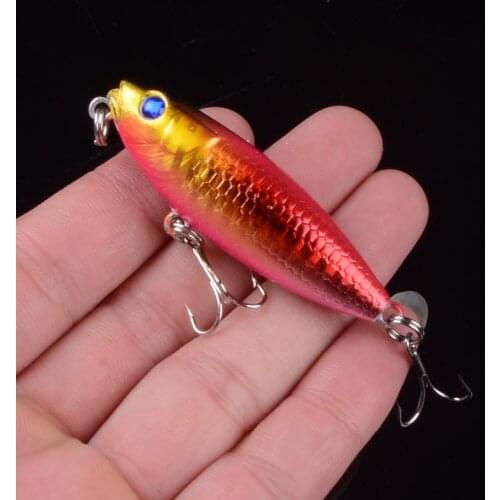1pcs New Laser VIB Fishing Lures 5.5cm/6.8g Fishing Hard Bait Crankbaits Isca Artificiais Pesca Sea Wobbler Swimming Baits