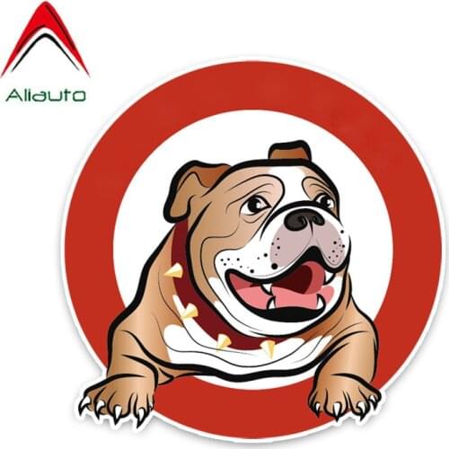 Aliauto Fashion Animal Dog Graphical PVC High Quality Car Sticker Reflective Sunscreen Waterproof Decal Accessories,13cm*13cm
