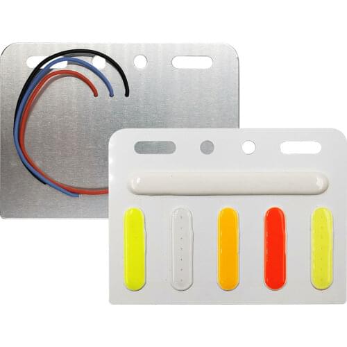 Cob Truck Signal Lamp 24V LED Bulb Colorful Flashing LED COB for Lorry Decorative Light DC24V Cars Night Warning Strobe Lights