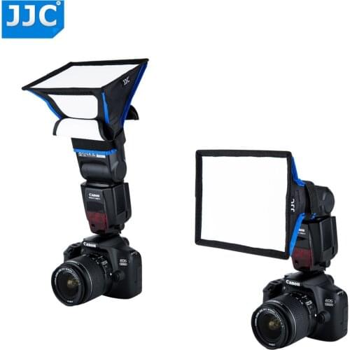 JJC Universal Studio Soft Box Flash Diffuser Softbox For Canon/Yongnuo/Nikon/Sony/Fujitsu/Pentax Photography Alters Light DSLR