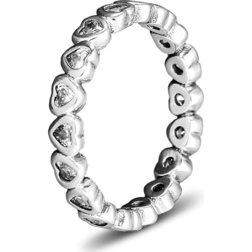 Ring Forever More Rings For Women Anillos Mujer Bague 925 Sterling Silver Jewelry bijoux Femme Joyas Plata Para Mujer