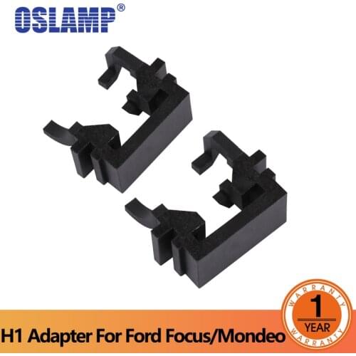 Oslamp H1 LED kit Headlights Bulb Base Holder Adapters H1 Headlamp Retainer Sockets Adaptor for Ford Focus Fiesta Mondeo
