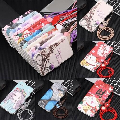 Cute Painted Flip Wallet Stand Leather Cover For Gionee M6 M6 Plus S10 S10B S11S Leather Case With Card Slots