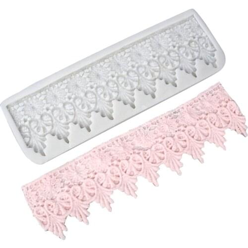 Lace Pattern Silicone Lace Mold Diy Cake Decorating Fondant Molds Fashion Baking Tools