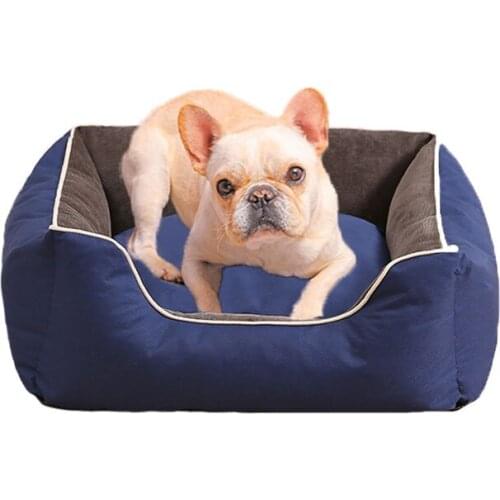 Dog Bed Pet Cat Blanket Sofa Mat Rectangle Small Medium big-sized Autumn and Winter Warm Supplies Tray House Indoor Accessories