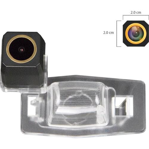 Misayaee Golden HD Car Rear View Reverse Camera Plate Light for Mazda 323 2003~2012 Allegro 2003~2012 Familia 2003~2012 Premacy