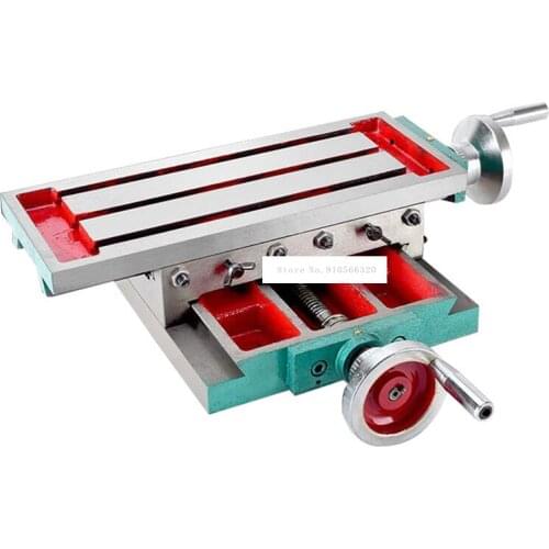 SZ3517 Upgraded Cross Slide Table High-precision Cross Slide Drill Slide Table For Drilling Milling Machine 450*170 (With Ruler)