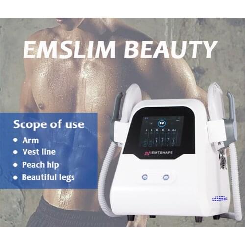 NEW EMslim HI-EMT Machine EMS Electromagnetic Muscle Stimulation Fat Burning Shaping Hiemt Ems-Culpting Beauty Machine With CE