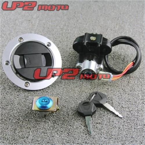Ignition Switch + Fuel Gas Cap + Seat Lock Key Set for Suzuki SV650 08-12 / SV650A SV650S 03-09 /SV650SF 08-09 / SFV650 09-15