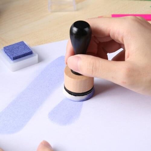 Useful Mini Ink Blending Tools with Round Foams For Scrapbooking Album Paper Diy Cards Crafts