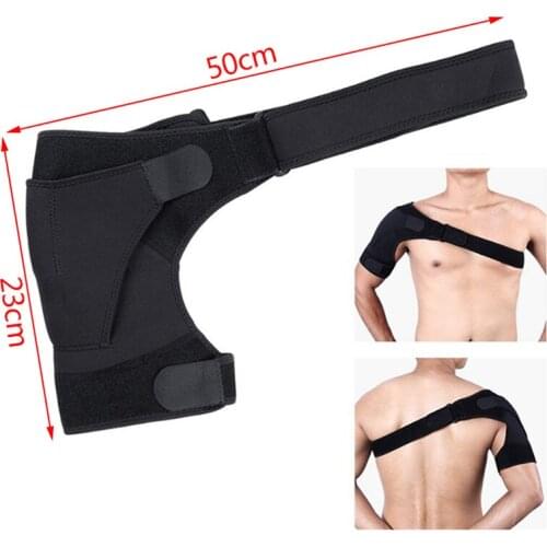 1PCS Adjustable Left Right Shoulder Support Bandage Protector Brace Joint Pain Injury Shoulder Strap