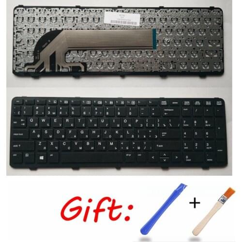Russian Laptop keyboard FOR HP For PROBOOK 450 GO 450 G0 450 G1 470 455 G1 450-G1 450 G2 455 G2 470 G0 G1 G2 S15 / S17 RU Black