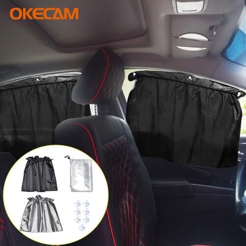 Car Side Window Sunshades for Alfa Romeo 159 147 156 Giulietta GT Mito Giulia Stelvio Brera Spider 166 146 164 145 155 33 75 4C