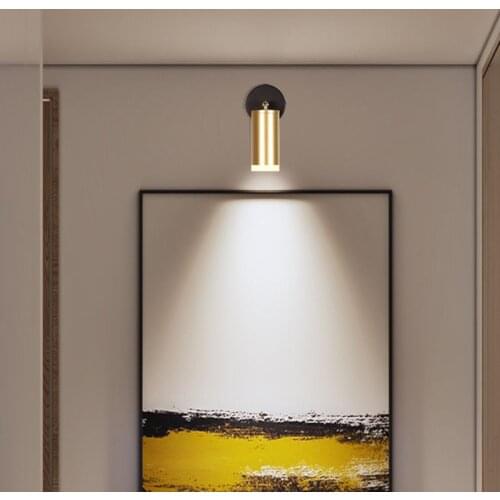 Modern Wall Lamps GU10 Indoor Lighting Adjustable Wall Decor Wall Light for Bedroom Living Room Corridor Reading Night Lights