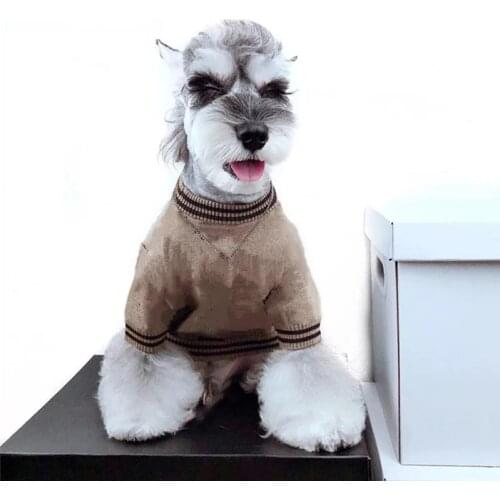 Schnauzer Sweaters for Small Medium Dogs French Bulldog Hoodie Dog Clothes Yorkie Clothing Pug Pets Costume