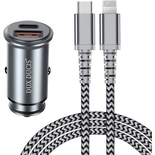 4.8A Quick Charge 4.0 Car Charger For iPhone 11 Pro Xs Max iPad Pro 11 12.9 Air QC4.0 QC3.0 QC Fast PD mini Car phone Chargers