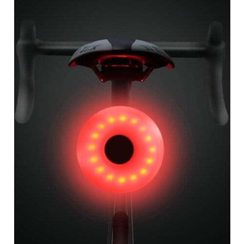 Cycling Rear Light Usb Charge Road Bicycle Light fietslicht MTB Bicycle Accessories Seatpost Lamp Back Warning Helmet Light