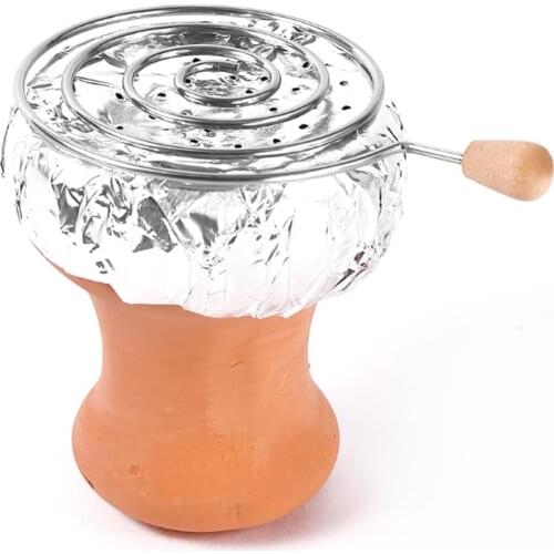 10pcs/lot Hookah Tool Diameter 70mm Sheesha Chicha Narguile Charcoal Bowl Cigarette Shisha Accessories Shisha Carbon Barrier