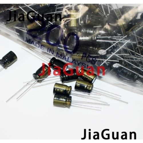 20pcs NICHICON KW 50V100UF 8X12MM audio electrolytic capacitor 100uF/50v kw 85 degrees FW upgrade version 50V 100UF UKW1H101MPD