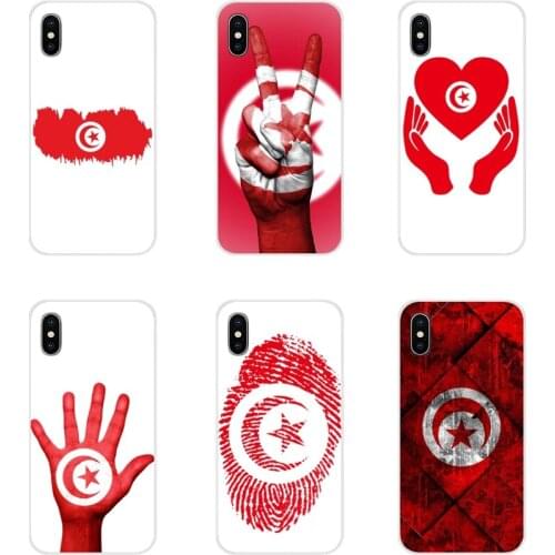 Tunisia Flag Map fahion For Motorola Moto X4 E4 E5 G5 G5S G6 Z Z2 Z3 G G2 G3 C Play Plus Accessories Phone Cases Covers