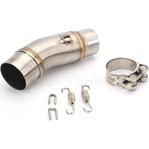 For Kawasaki Ninja 400 2018 2019 Z400 2019 NINJA400 Ninja 400 Escape Slip-on Motorcycle Exhaust Muffler Middle Link Pipe