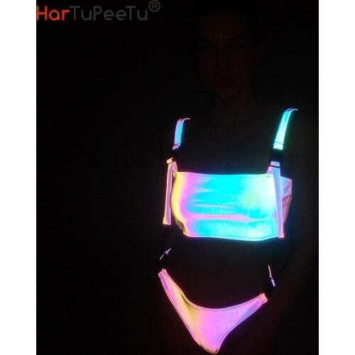 HARTUPEETU Shiny Swimwear