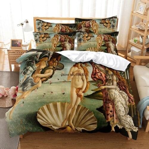 3D Ancient Primitive Man Bedding Set Duvet Cover Set 3d Bedding Digital Printing Bed Linen Queen Size Bedding Set Fashion Design
