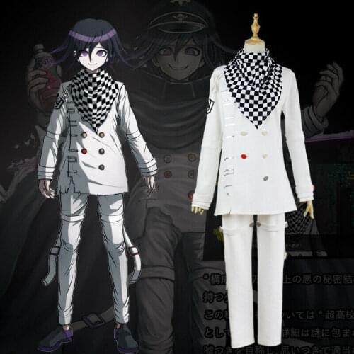 Danganronpa V3: Killing Harmony Ouma Oma kokichi Cosplay Costume Anime Uniform