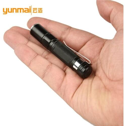 Portable Mini Penlight LED Flashlight Torch Pocket Light Waterproof Lantern AAA Battery Powerful Led For Hunting