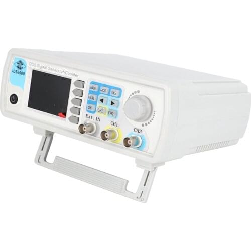 Eu Plug Jds6600-60M 60Mhz Signal Generator Digital Control Dual-Channel Dds Function Signal Generator Frequency Meter Arbitrary