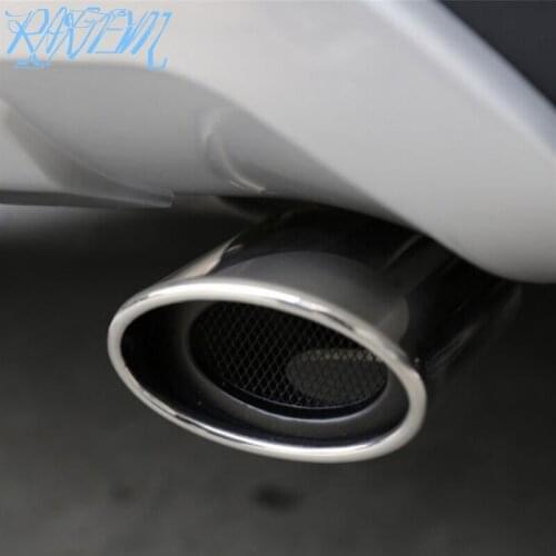 Universal Car Auto Exhaust Muffler Rear Tail Throat Liner Accessories For Honda Civic Accord CITY Fit HR-V CR-V XR-V