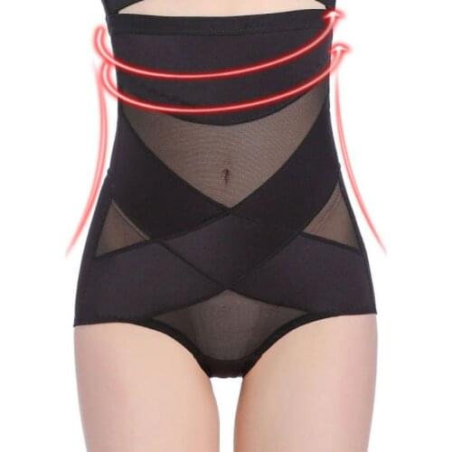 Slimming Underwear Women Shapewear Briefs Thin Butt Lifter High-lumbar Abdomen Hips Slimming Waist Shapers Body Shaper