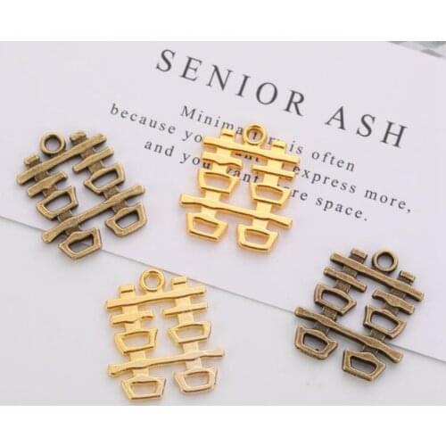 Vintage Zinc Alloy Word Charms pendant 20pcs/lot For DIY Earrings Jewelry Making Finding Accessories