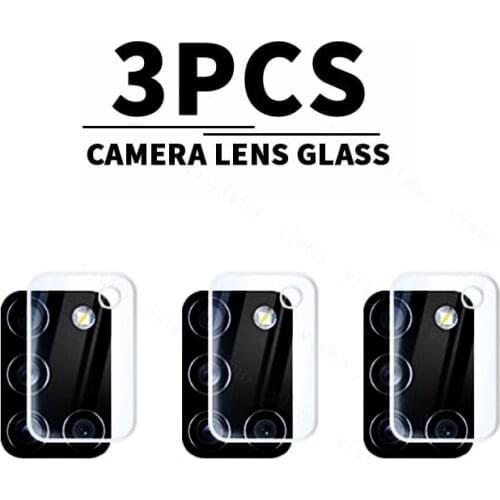 3PCS Tempered Glass for Samsung Galaxy A21s SM-A217F 6.5" Camera Lens Screen Protector Protective Glass A21 S A 21s Samsunga21s