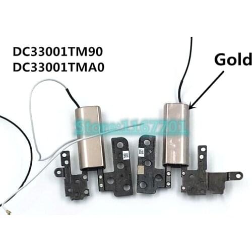 Laptop LCD/LED Axis/Hinges/Loops for Lenovo Yoga 710-14IKB 710-14ISK yoga710-14 BIUY2 DC33001TM90 DC33001TMA0 Silver/Gold/Black