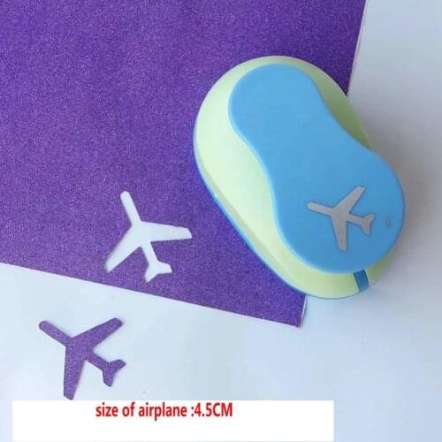 2 inch airplane modle of Handmade Crafts and Scrapbooking Tool Paper Punch For Photo Gallery DIY Gift Card Magnetic Punches