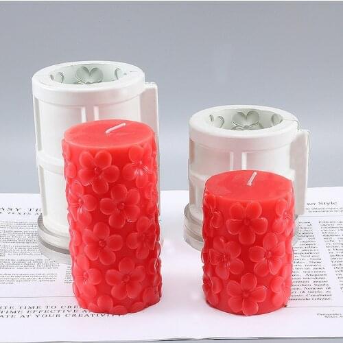 3d Rose Flower Soap Molds Salt Carved Candle Silicone Mold Cake Decorating Baking Fondant Chocolate Candy Gumpaste Mould