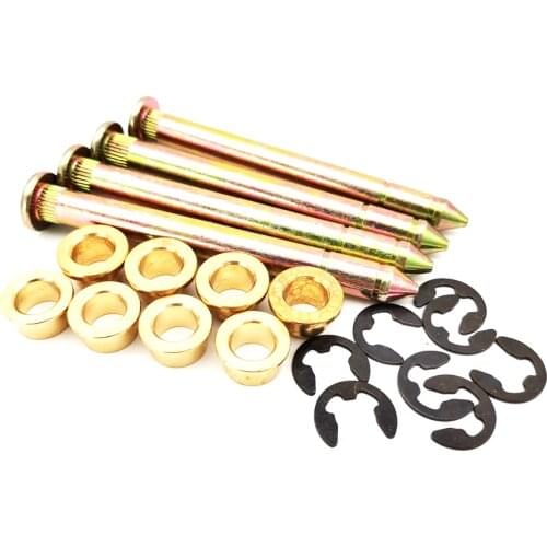 4pcs Heavy Duty Door Hinge &Pin Bushing Kit for Trucks & SUV