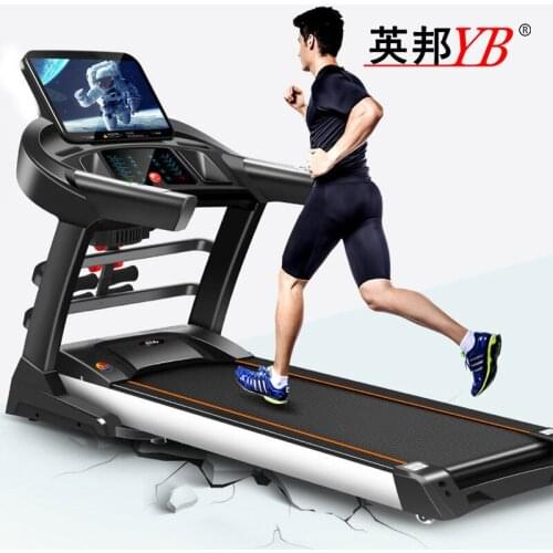 Domestic Large Luxury Multi-function Treadmill 15.6 Inch Touchscreen Mute Shock Fitness Treadmill