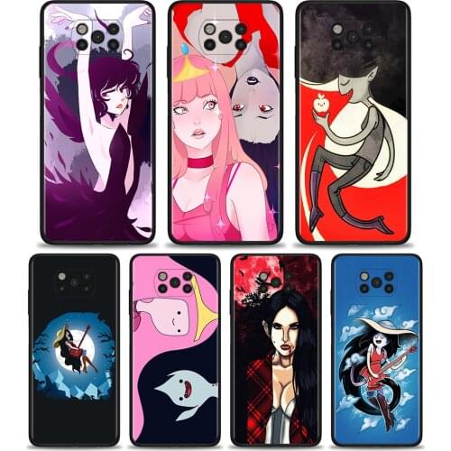 Adventure Time Marceline Vampire Case For Poco X3 M3 Pro NFC F1 Cover for Mi Note 10 Pro Fundas for Mi CC9 Pro CC9E A3 A2 Coque