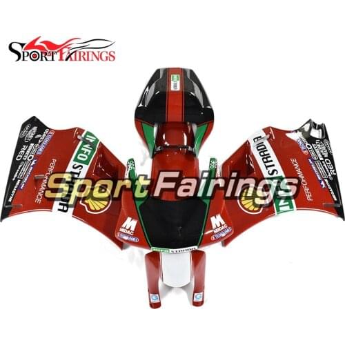 Motorcycle Fiberglass Racing Fairing for Ducati 996 748 916 998 1996 - 2002 996 748 916 998 96 97 98 99 00 01 02 Red Green Black