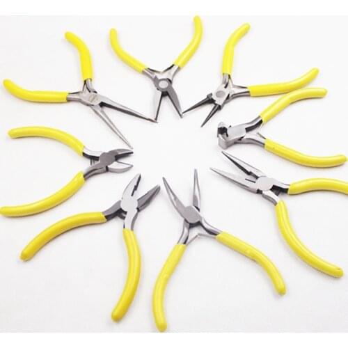 Multi-type Long Needle Round Nose Cutting Wire Pliers Jewelry Pliers Tools & Equipment Kit For Jewelry Making Accessories