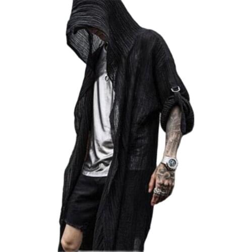 Musuccee Men's Long Trench Coats