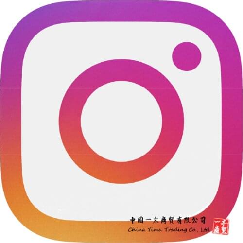 Instagram Logo Decal Sticker Vinyl Calcomania Laptop Car Skateboard Stickers IG